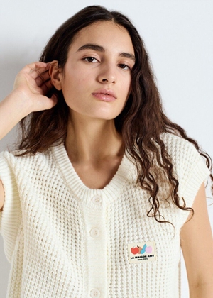 Crashway cardigan vest Pearl American Vintage 